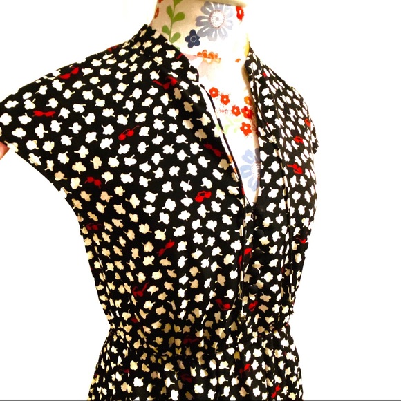 Maeve Flowers & Sunglasses Cap Sleeve Dress - Picture 6 of 9